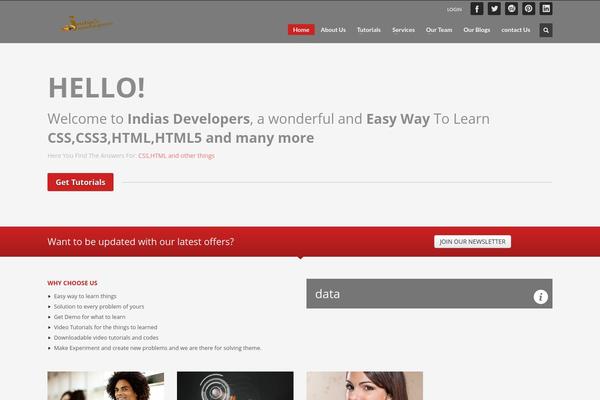 Site using CuteSlider plugin