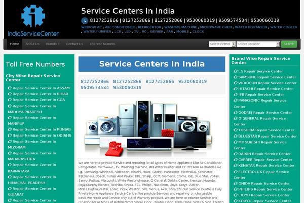 Isc theme site design template sample