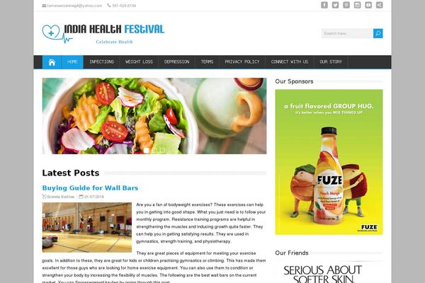 Site using Responsive-menu-data plugin
