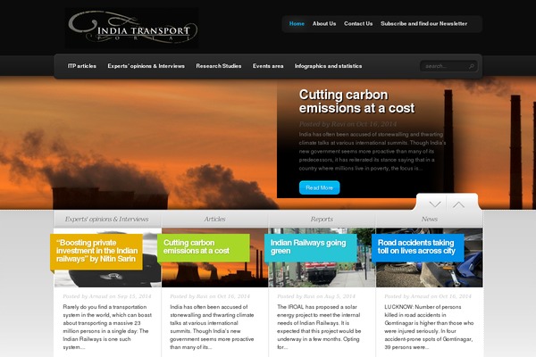 Boss theme site design template sample