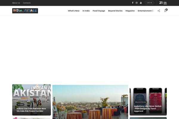 Site using AccessPress Social Counter plugin
