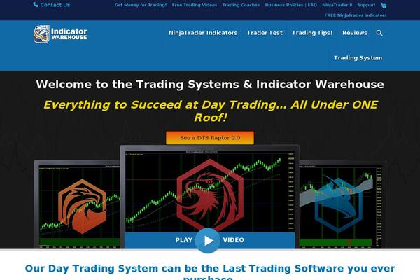 indicatorwarehouse.com site used Itul.theme.wp.abc