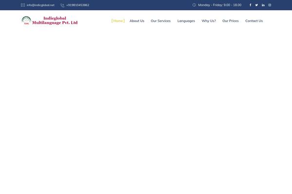 indicglobal.net site used Finoptis