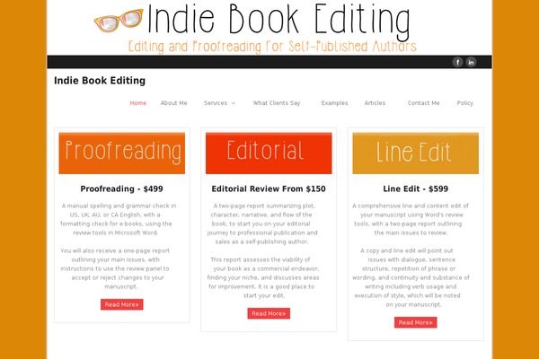 indiebookediting.com site used Minamaze