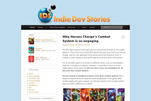 Twenty Eleven theme site design template sample