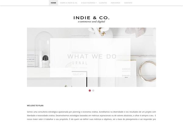 Jacqueline theme site design template sample