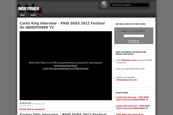 Rebel theme site design template sample