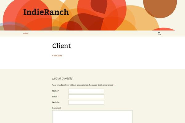 Make theme site design template sample