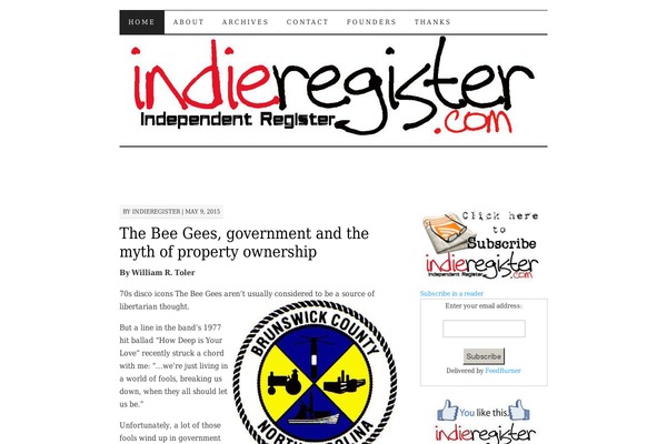 Pilcrow theme site design template sample