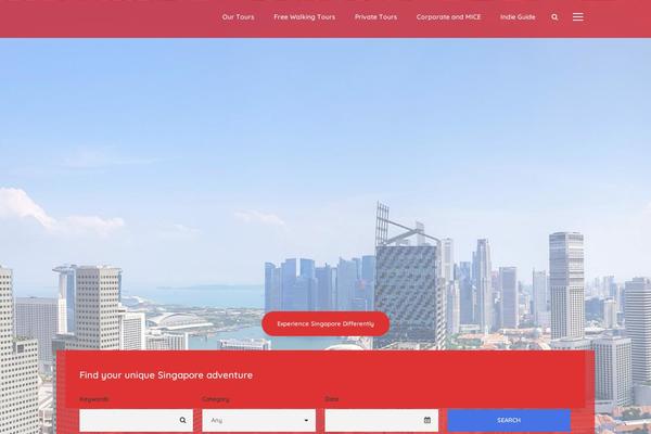 indiesingapore.com site used TravelTour