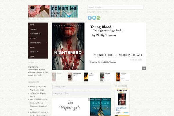 Oxygen theme site design template sample
