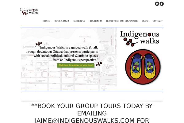 indigenouswalks.com site used Fruitful