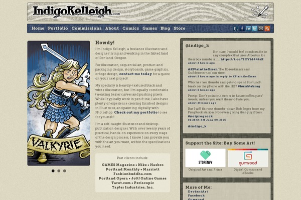 Site using Comic Easel plugin