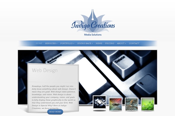 SimplePress theme site design template sample