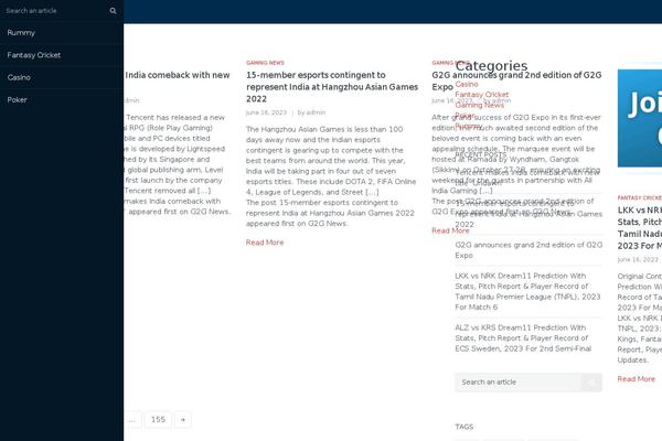 Site using Post-and-page-builder plugin