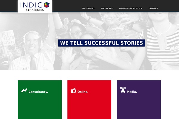 indigostrategies.com site used Indigo