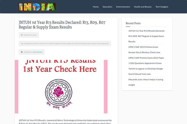 Responsive Deluxe theme site design template sample
