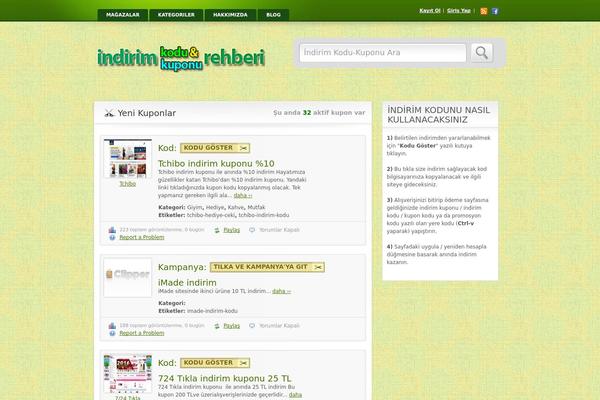 Clipper theme site design template sample