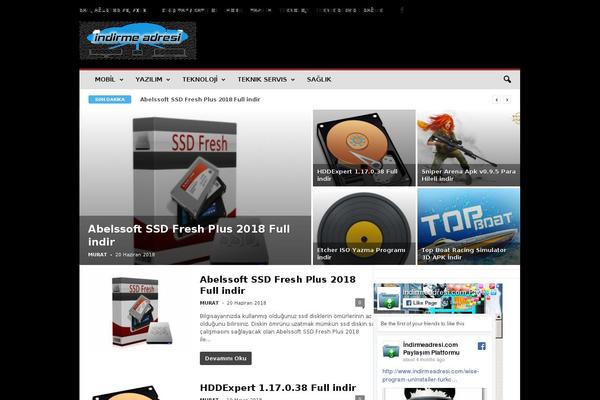NewsMag theme site design template sample