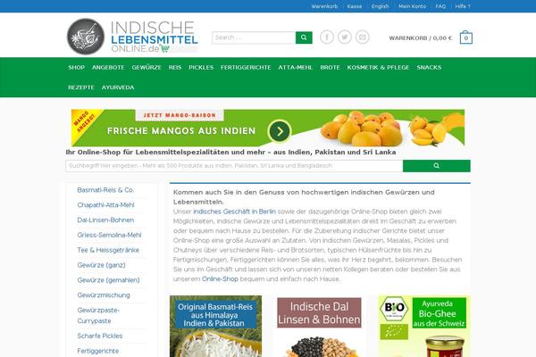 Flatsome theme site design template sample