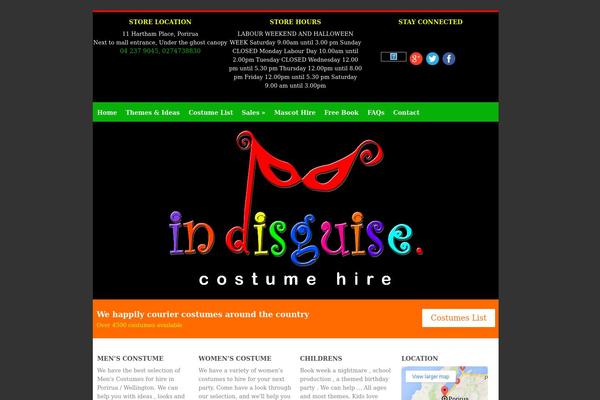 InterStellar theme site design template sample