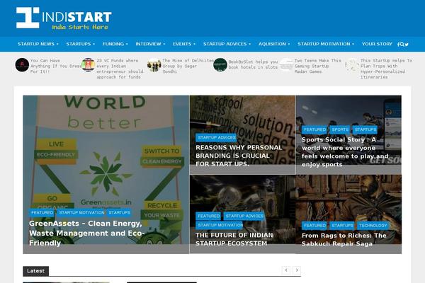 Site using Slide-in plugin