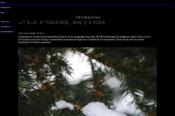 Bloom theme site design template sample