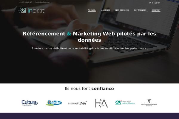 Site using Victheme_core plugin