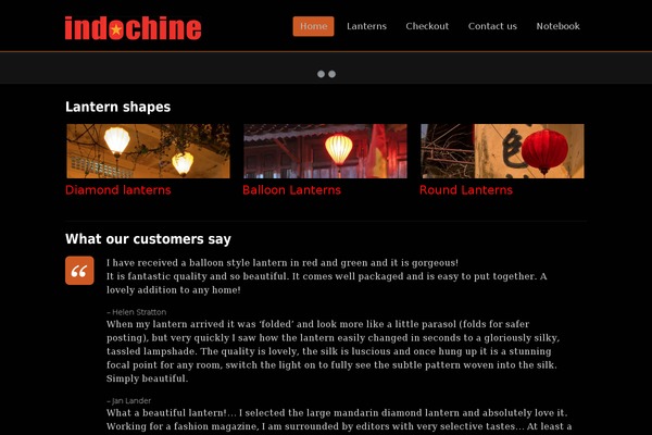 indo-chine.com site used Simplicity