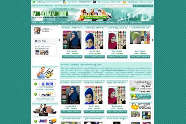 indo-onlineshop.com site used Indostore4-1client
