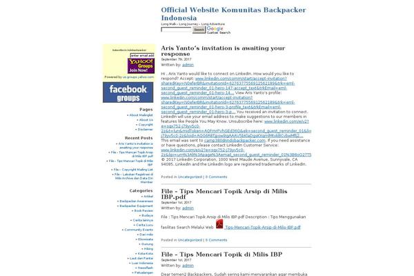 White-as-milk theme site design template sample