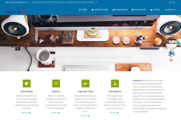 indodesainweb.com site used Indoweb
