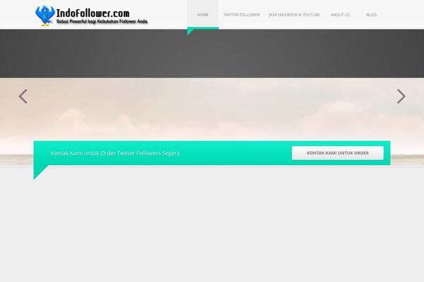 Ventus theme site design template sample