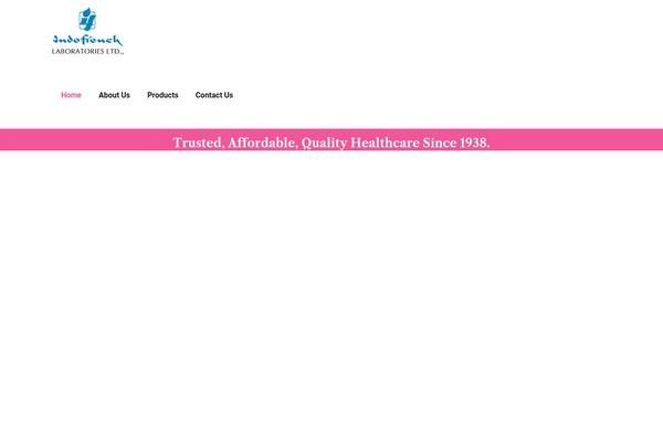 Intime theme site design template sample