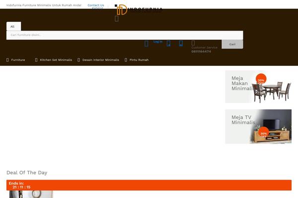 indofurnia.com site used Martfury