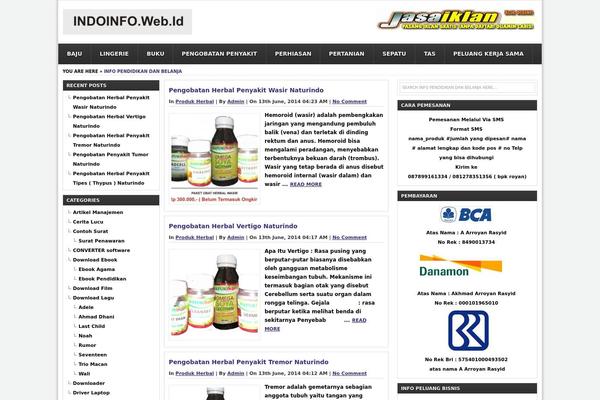 Genico theme websites examples