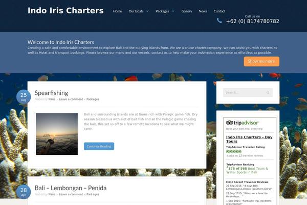 Resort theme site design template sample