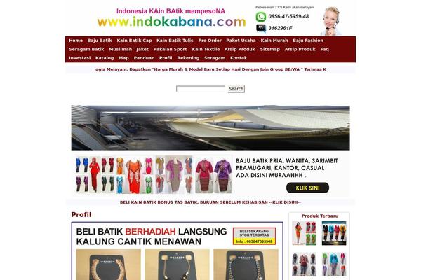 Virtamart theme site design template sample