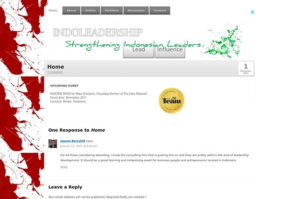 Clear Style theme site design template sample