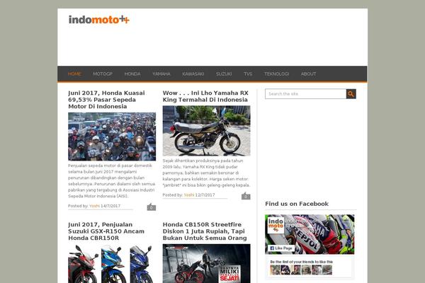 NewsOnline theme site design template sample