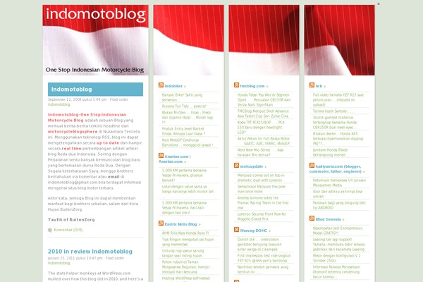 Blogus theme site design template sample