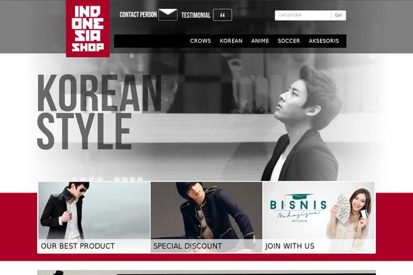 indonesia-shop.com site used Indonesia-shop