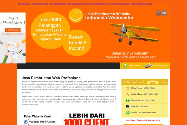 Neuro theme site design template sample
