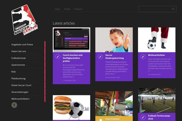 Metro CreativeX theme site design template sample