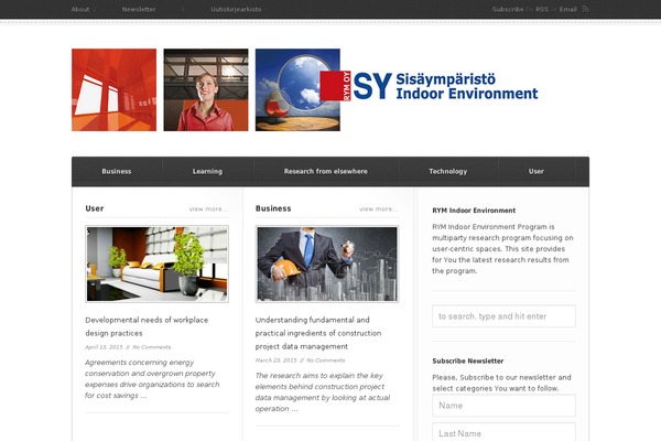 indoorenvironment.org site used Duplex