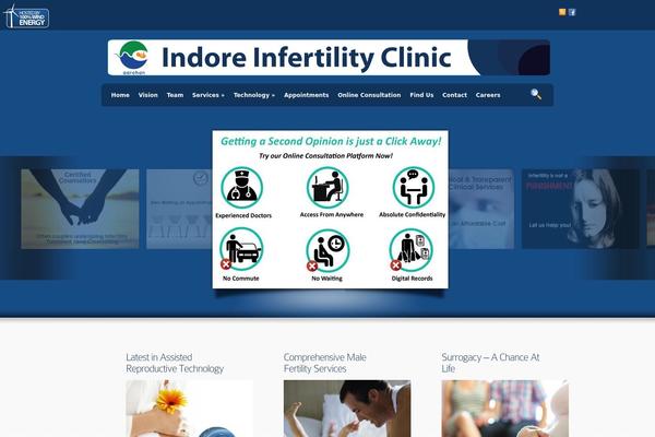 Envisioned theme site design template sample