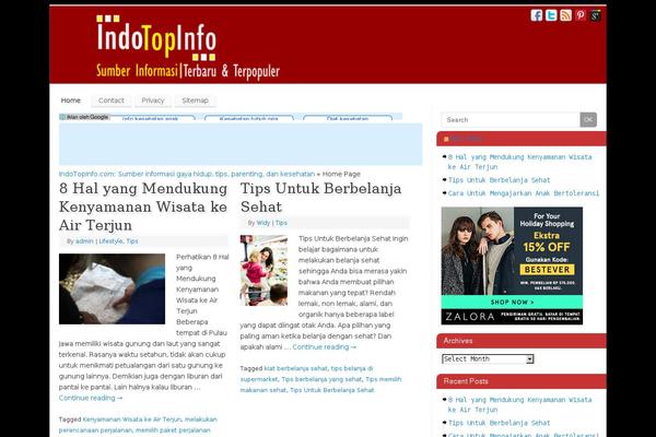 CoverNews theme site design template sample