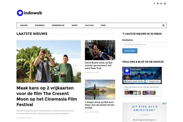 indoweb.nl site used Outspoken