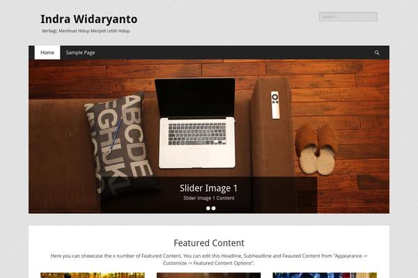 Point theme site design template sample