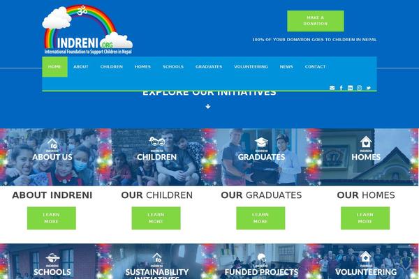 Charityhub theme site design template sample